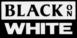 Black on White Photography Logo